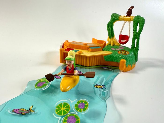 Polly Pocket Canoë Fun 1998 – Personnage + Canoë - photo numéro 2
