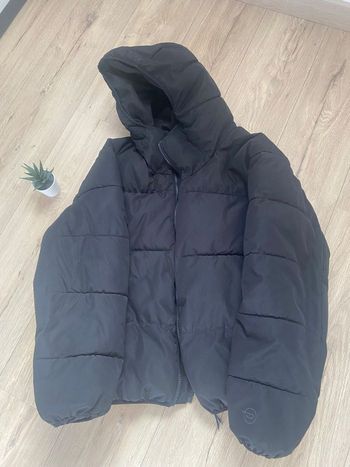 Doudoune noire Zara