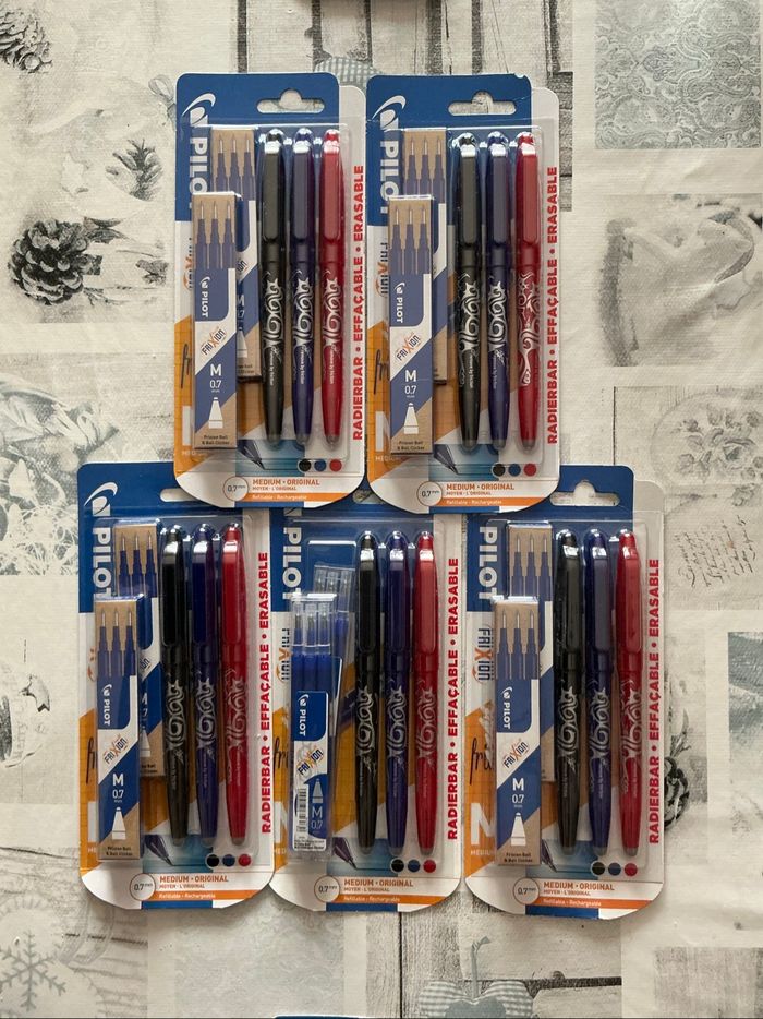 Étui stylos effaçables PILOT FRICTION OU KLEER - photo numéro 4