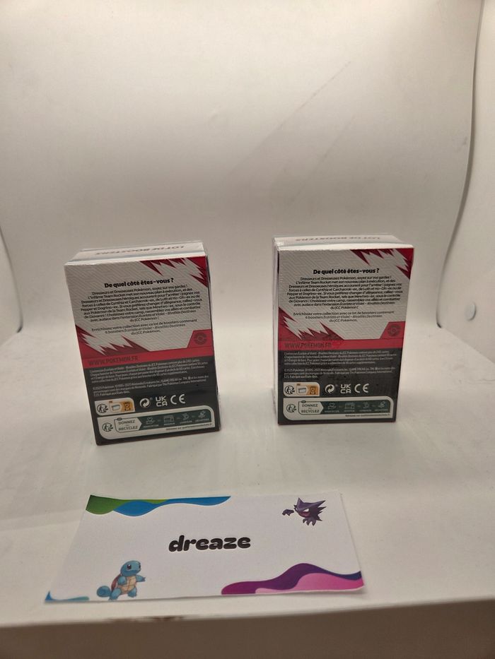 Lot de deux bundles ev10 rivalités destinées pokémon tcg fr - photo numéro 3