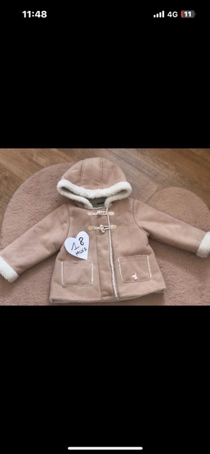 Manteau chaud sergent major 18 mois