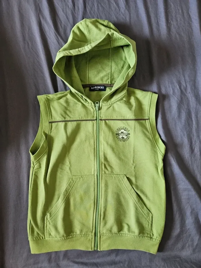 Veste sans manche thème foot