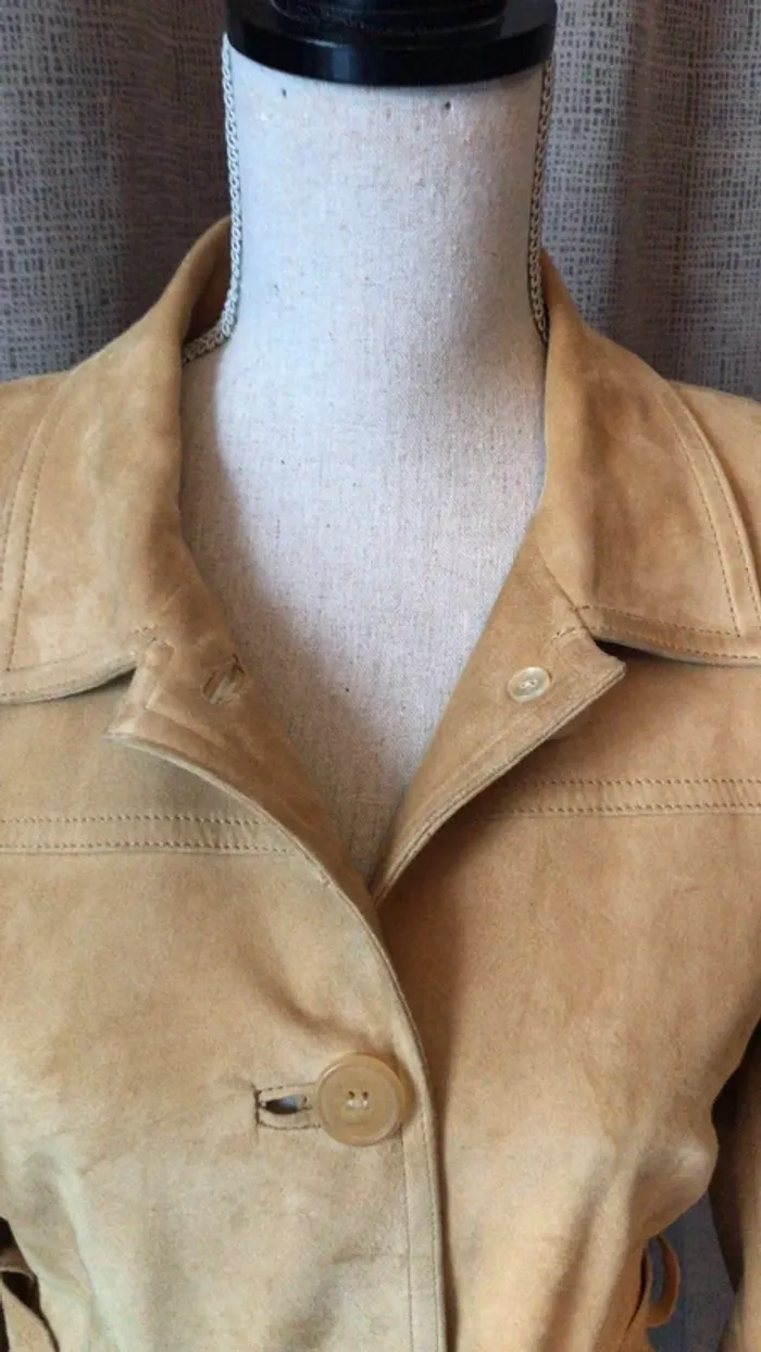 Veste daim - photo numéro 2