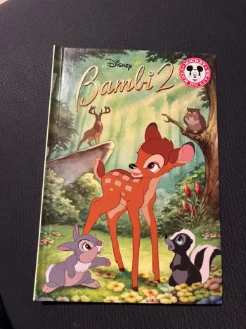 Livre pour enfants Disney bambi 2