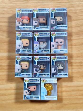 MAGNIFIQUE LOT 11 Bitty Pop! Harry Potter - Collection Complète & Gold