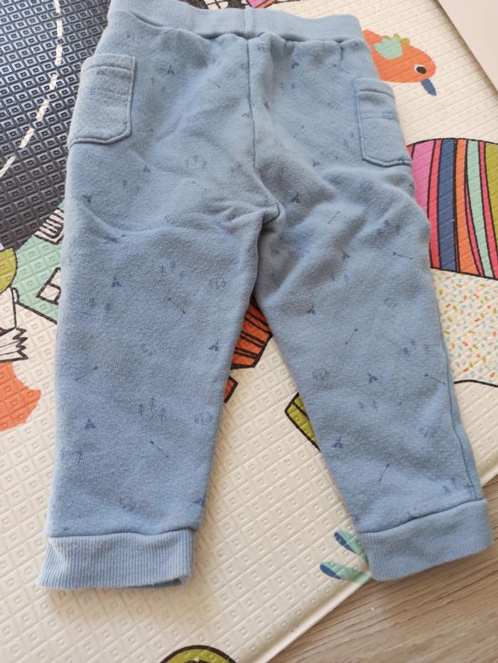 Jogging bleu indien - photo numéro 3