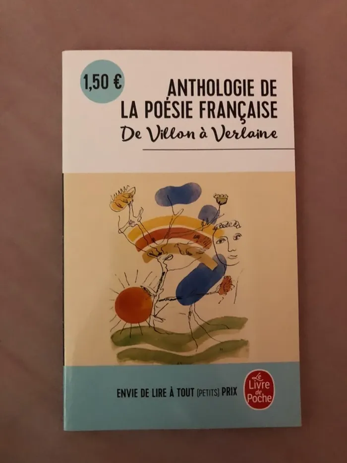 anthologie de la poésie française De villon à Verlaine