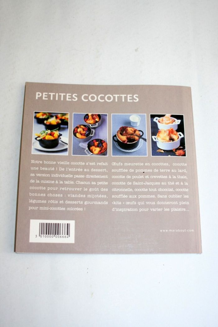 Livre de cuisine "Petites cocottes" de José Maréchal, Editions Marabout - photo numéro 2