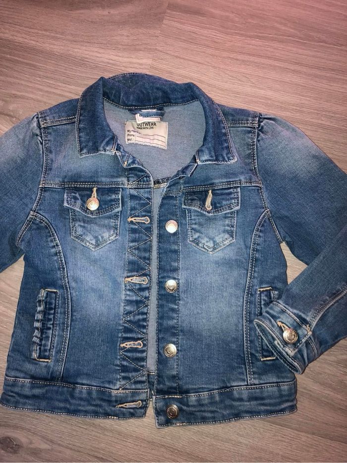 Veste en jeans tape à l’œil 6 ans