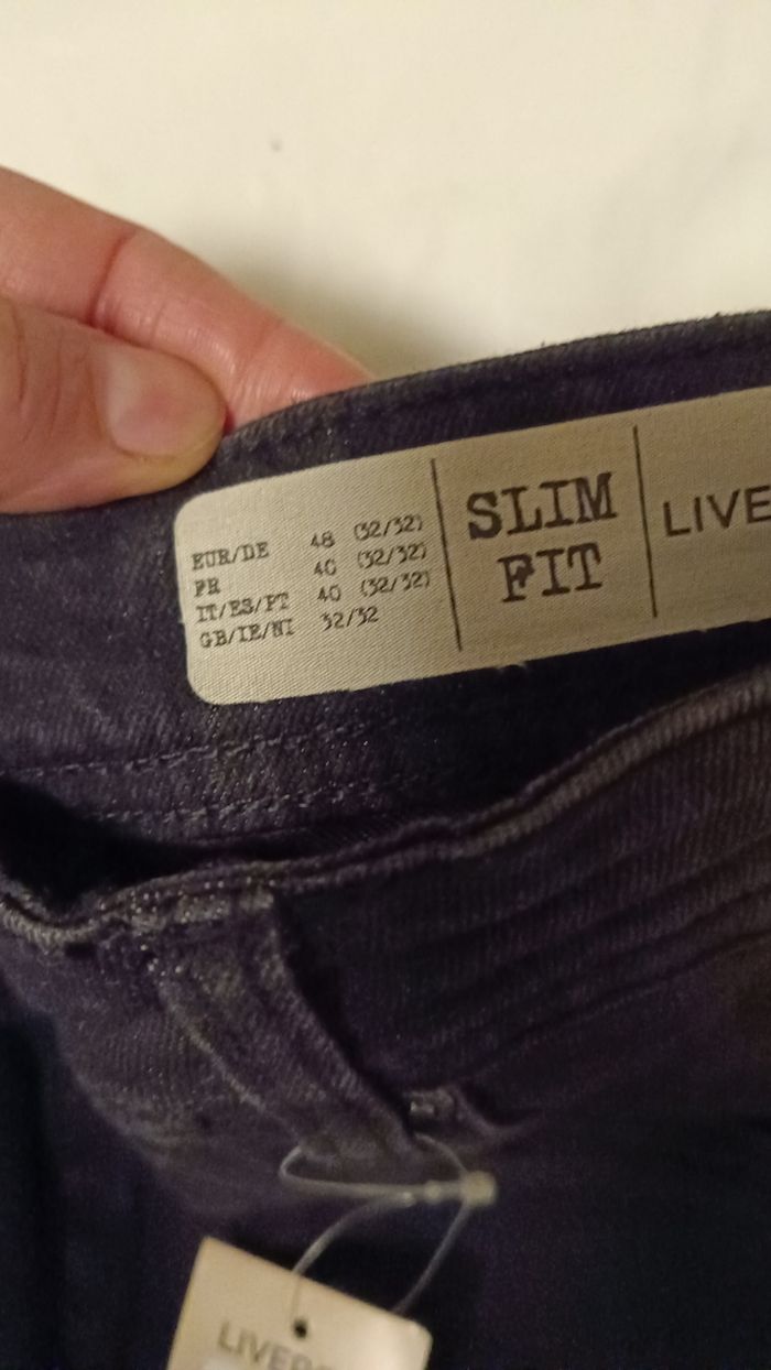 Jeans homme slim livergy - photo numéro 4