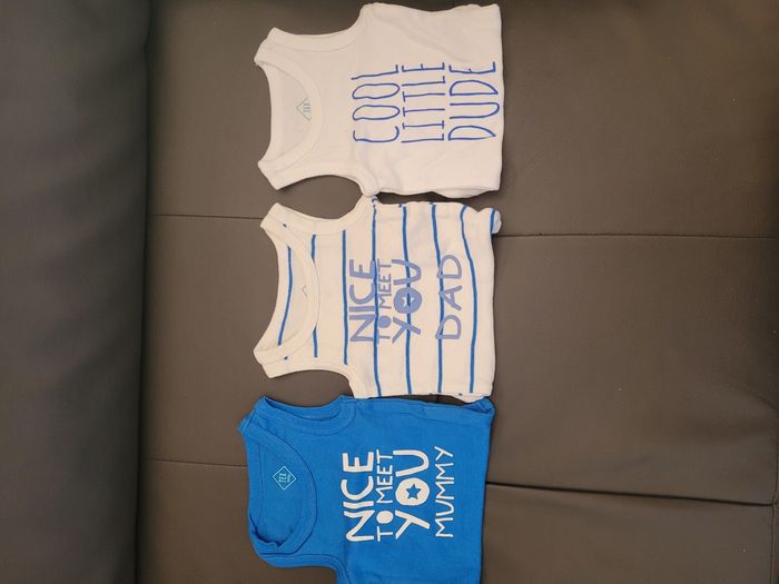 Bodies débardeurs 3mois