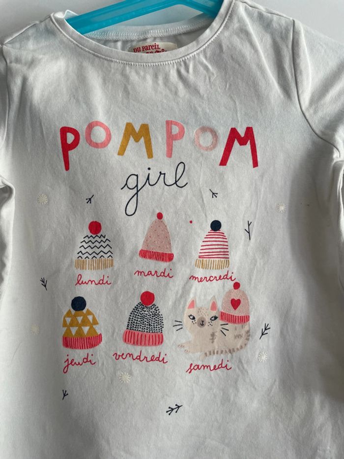 T-shirt 3 ans du pareil au même - photo numéro 2