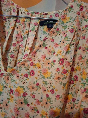 Blouse Fluide et légère fleurie