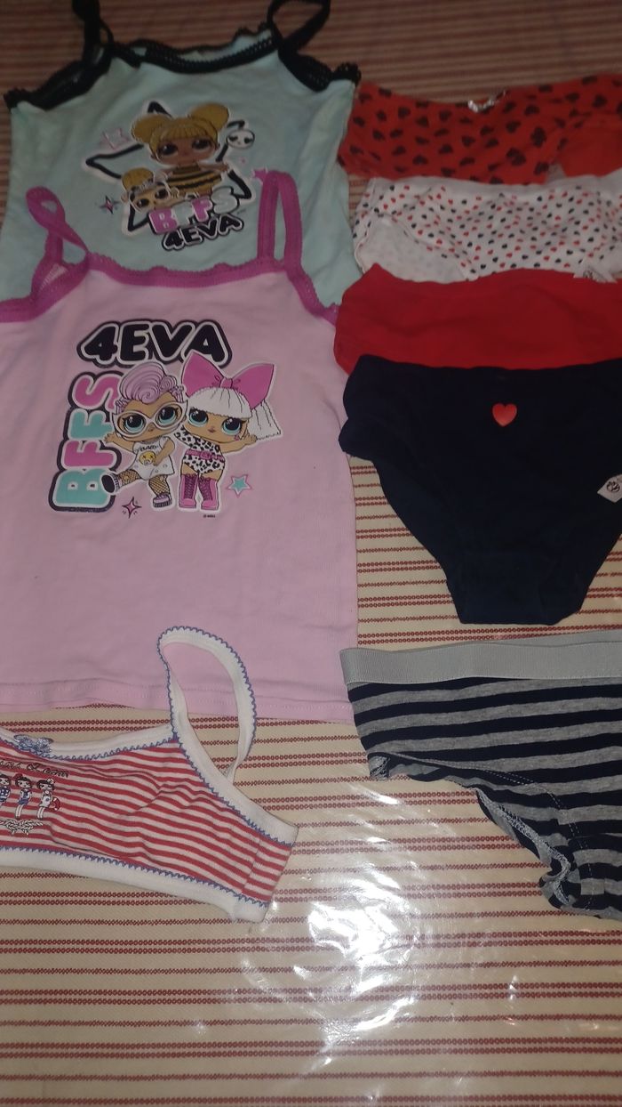 Lot sous vêtements