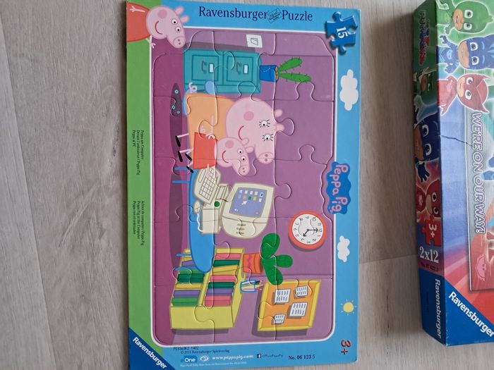 Lot de 10 puzzles 12 ou 15 pièces neufs et tbe - photo numéro 7