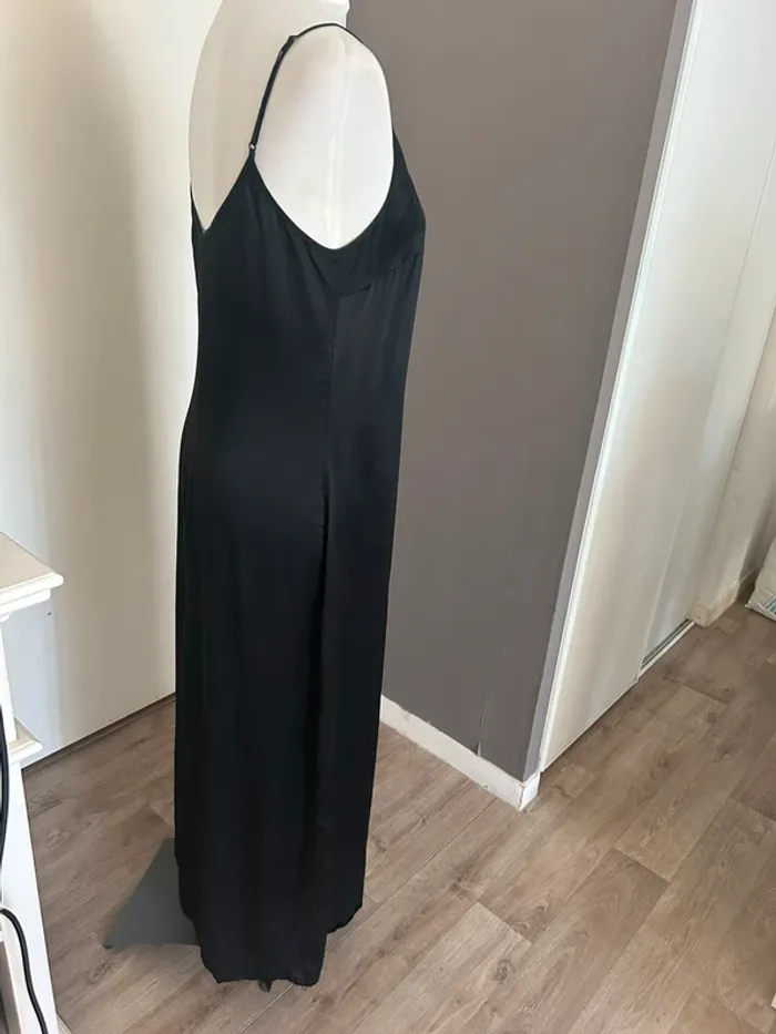 Malizia by la perla Robe longue en soie noir - photo numéro 5
