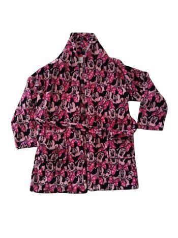 🎀 Robe de chambre / Peignoir polaire Minnie 6 ans