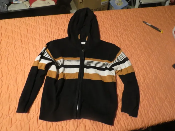 gilet a zippé taille 4 ans garçon - photo numéro 2