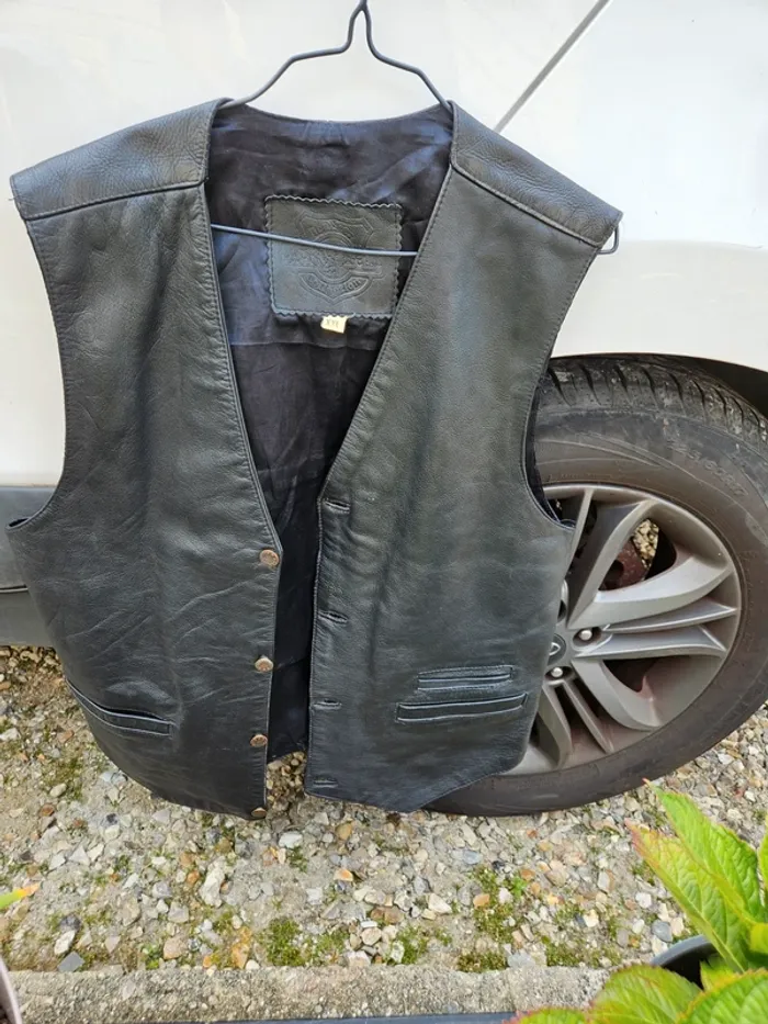 Veste en cuir