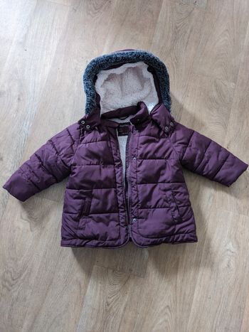 Manteau chaud fille 36 mois bout chou monoprix
