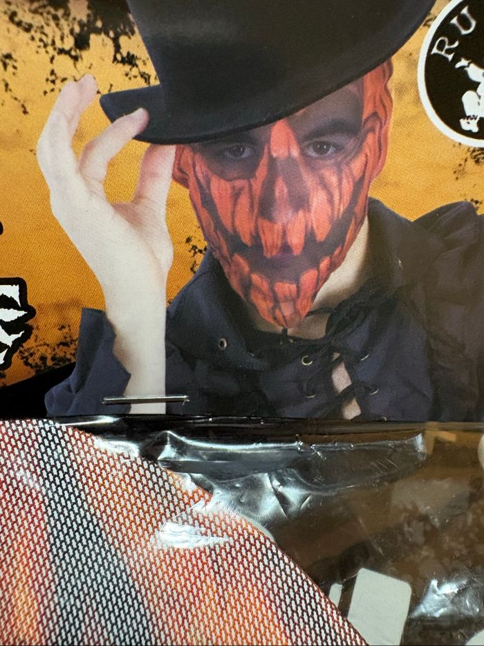 Masque citrouille Halloween neuf - photo numéro 3