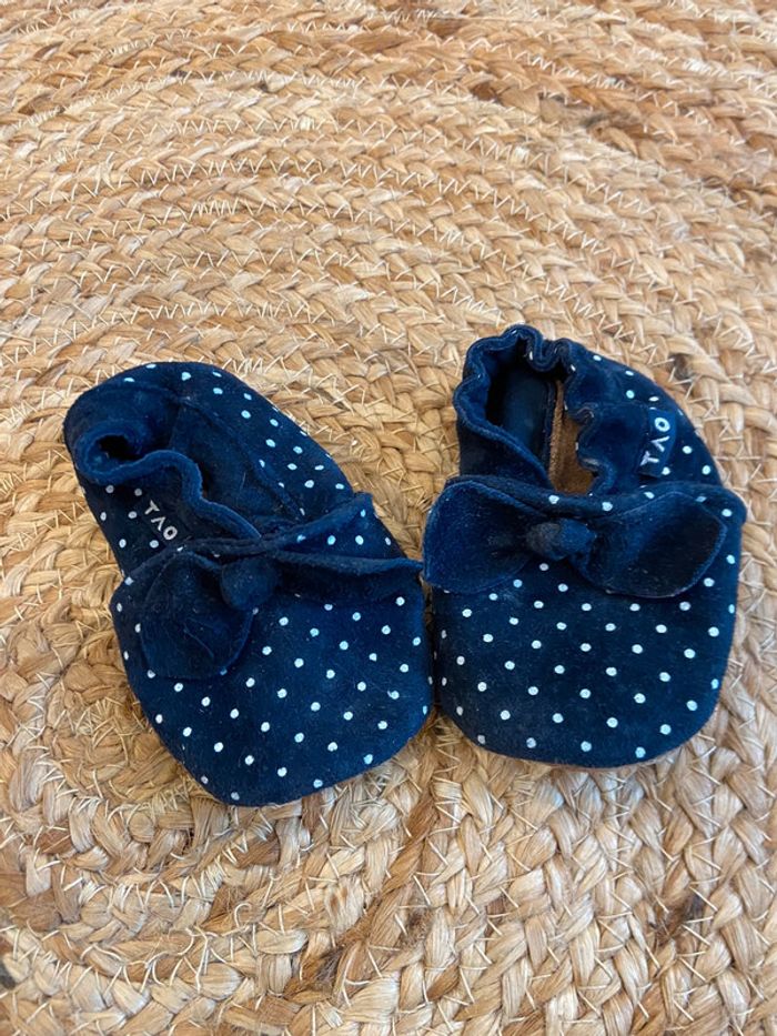 Chaussons souple fille 3 mois Tape à L’œil
