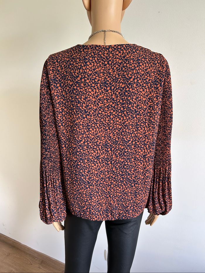 Blouse imprimée à manches longues Vero Moda taille S jamais portée - photo numéro 5