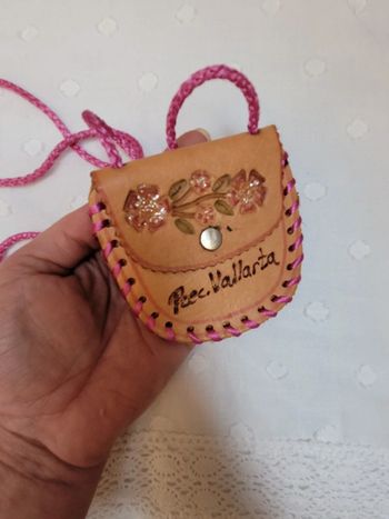 💓 Porte monnaie mignon en cuir du Mexique