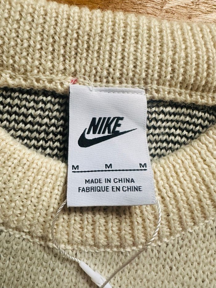 Pull Nike X Stussy Naturel - photo numéro 2