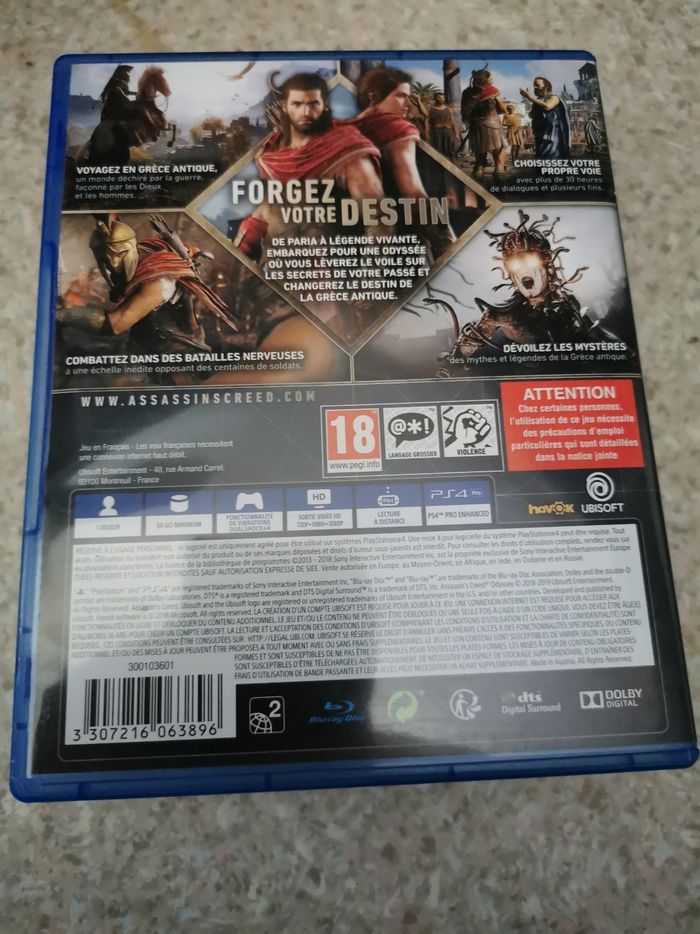 Assassin creed odyssey ps4 - photo numéro 2