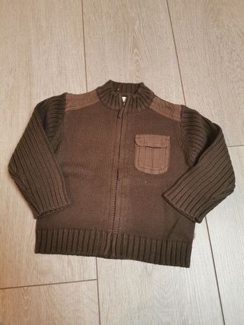 Gilet zippé Obaïbi