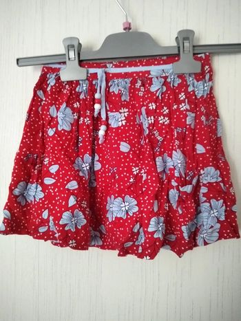 jupe rouge 5 ans