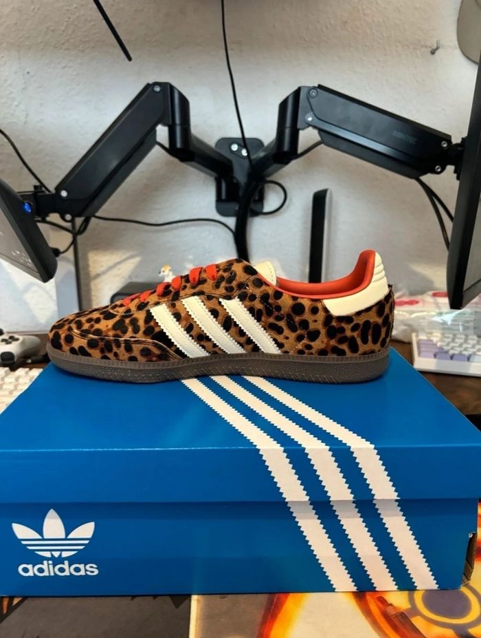 adidas Samba OG Preloved Léopard Rouge 40 - photo numéro 2
