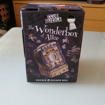 Cluepuzzle Wonderbox d'Alice