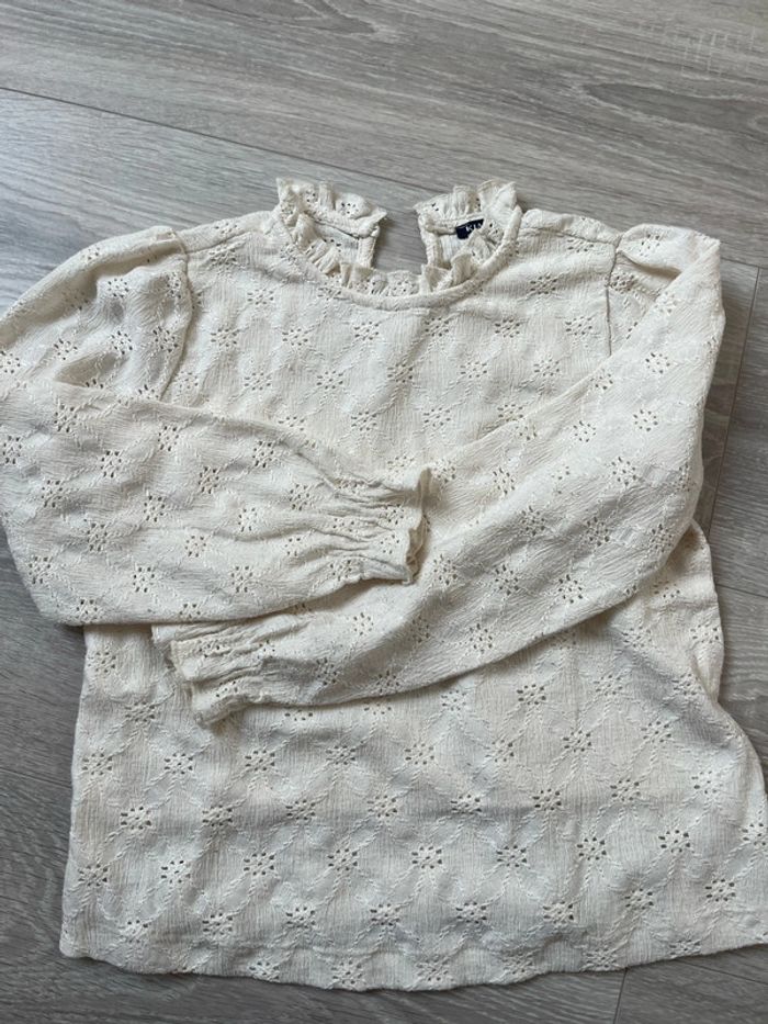 Lot 4 teeshirt manche longue 5 a 6 ans fille - photo numéro 2