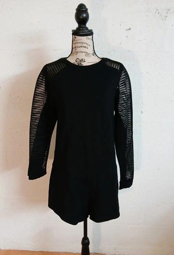 🖤 Combishort noir IKKS – Taille 42 – Très bon état