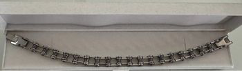 Bracelet homme acier neuf