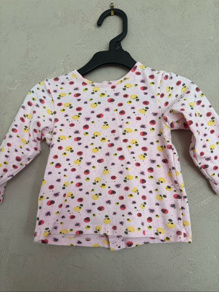 Robe salopette + tee-shirt manches longues Orchestra bébé - 12 mois - photo numéro 4