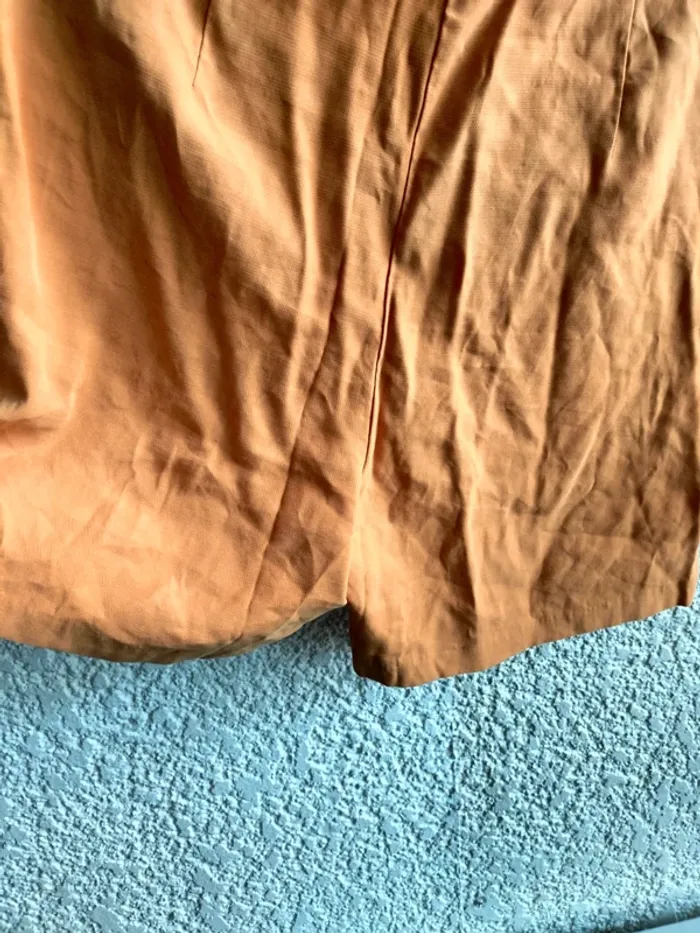 Short taille haute a pince orange t38 - photo numéro 6