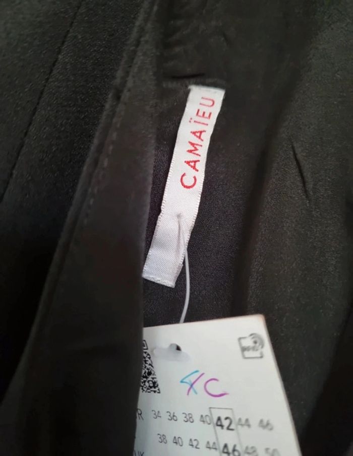 Robe noire trapèze, sans manches - photo numéro 9