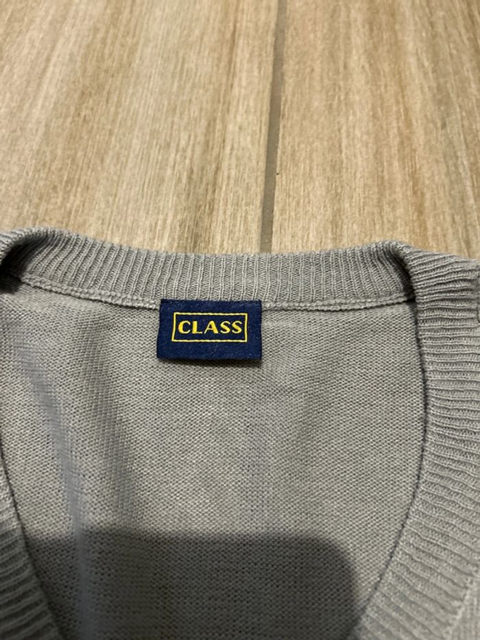 Pull gris L Blanche porte - photo numéro 4