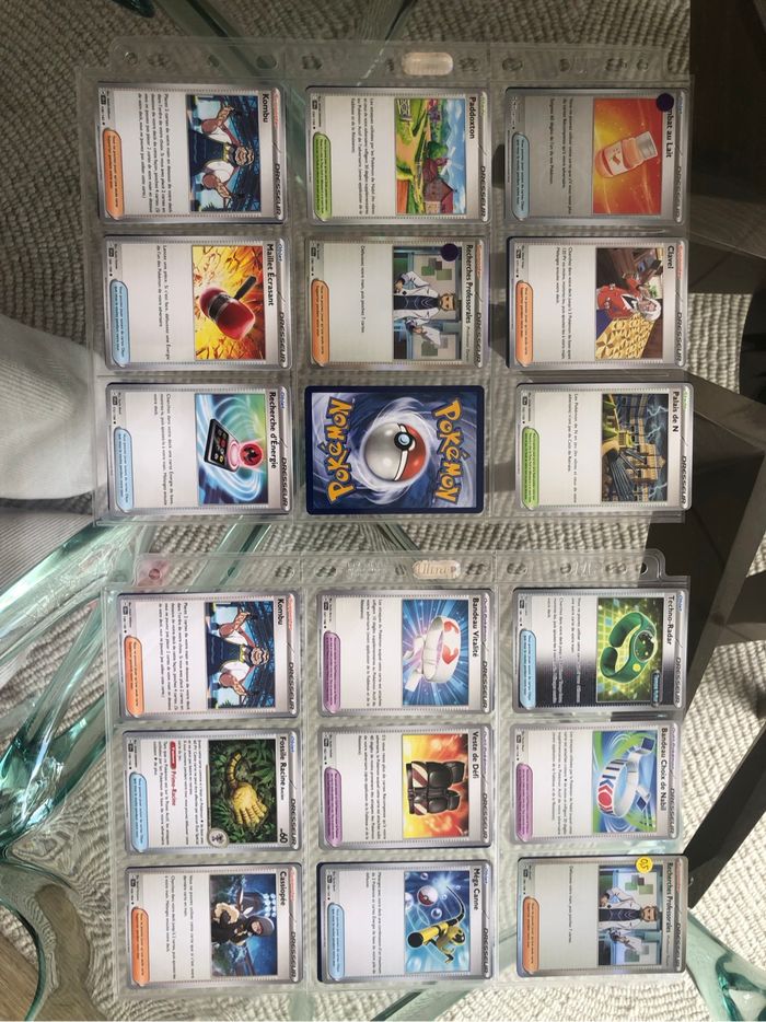 Lot de 140 cartes POKÉMON energies-objets-stades-outils - photo numéro 7