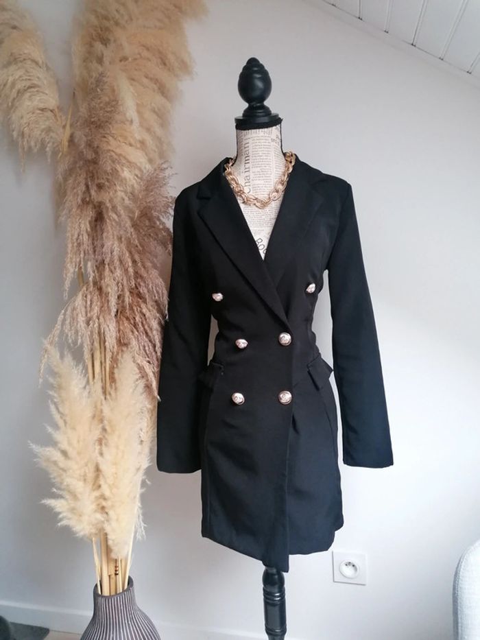 Veste longue taille M
