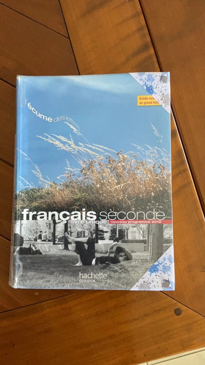 Français livré seconde