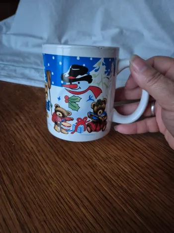 mug décor noel