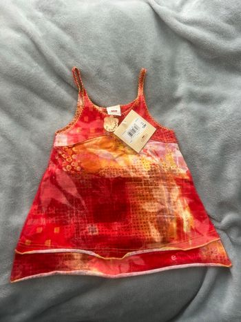 Robe d été 12 mois bébé fille 3 pommes neuve étiqueté 