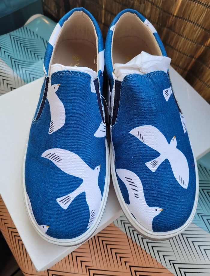basket nanos t38 slip on neuve (25e) - photo numéro 3