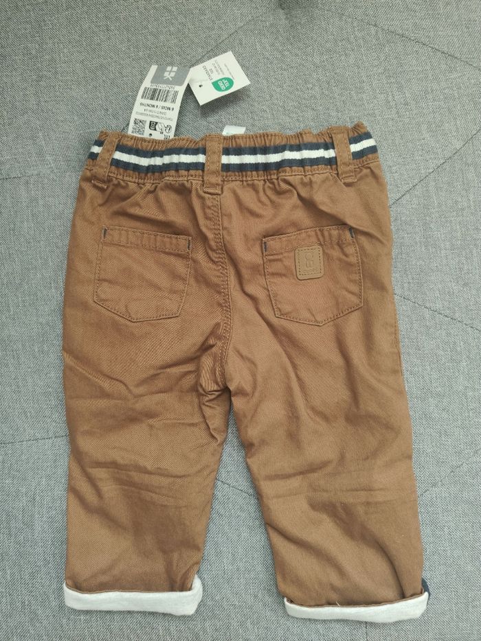 Pantalon marron 6 mois - photo numéro 2