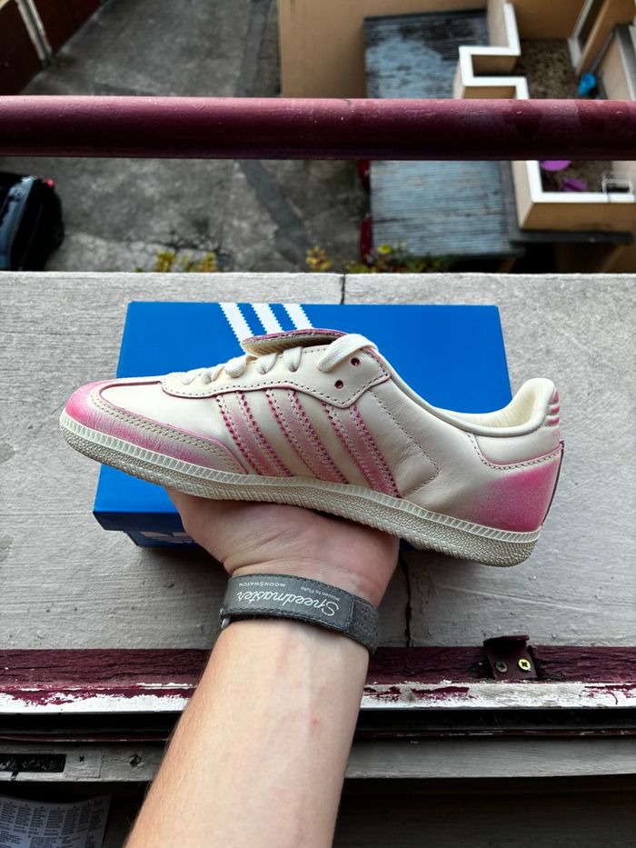 Adidas Samba LT Crew White/Shock Pink - Taille 36 - Neuves - photo numéro 2