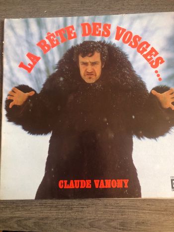 Vinyle 33t Claude Vanony
